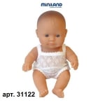 Miniland Девочка-европеец кукла (арт. 31122)