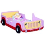 Ikolyaski (Lotus Car Bed) Romantic Journey Jeep Bed-Pink кровать-машина для девочек джип кабриолет Романтическое путешествие (арт. 665)