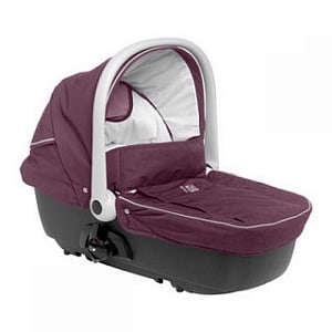 Red castle carrycot with carkit люлька с автокреплениями