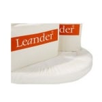 Leander комплект простынок для колыбели Leander 50х83см 2шт (арт. 104261)