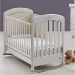 Baby Italia Cinzia Lux детская кроватка (125х63 см.) со стразами