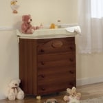 Детская мебель Pali Iris walnut комод пеленальный с ванночкой