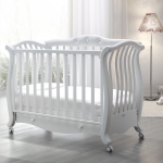 Baby Italia Andrea VIP Pelle (с эко-кожей) детская кроватка (125х63 см.)