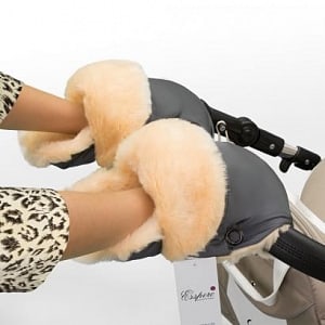 Esspero Oskar муфта - рукавички для коляски (Натуральная шерсть)