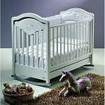 Baby Italia Gioco Lux детская кроватка-качалка со стразами