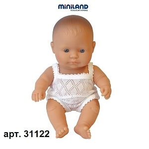 Miniland Девочка-европеец кукла (арт. 31122)