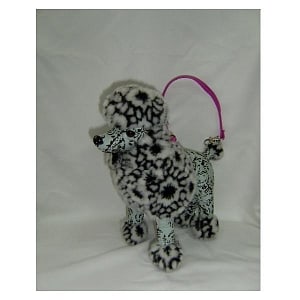 Fuzzynation сумка - собака  породы пудель Саманта черно-белая(арт. 302 ТР-144370)