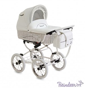 Reindeer Prestige Wiklina коляска для новорожденных с автокреслом